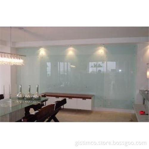 Custom Painted Decorative Glass Panels Screen Print For Fur
